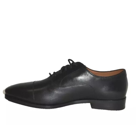 New! Allen Edmonds Siena Leather Cap Stitch Oxford Shoe Black 10.5 D 5720 DD297A main image 6